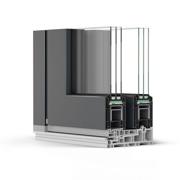 Drzwi HST Rehau SYNEGO antracyt