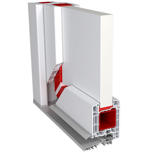 Drzwi zewnętrzne PCV BLAU