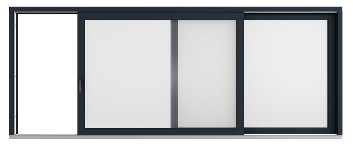 Drzwi HST – widok z tarasu