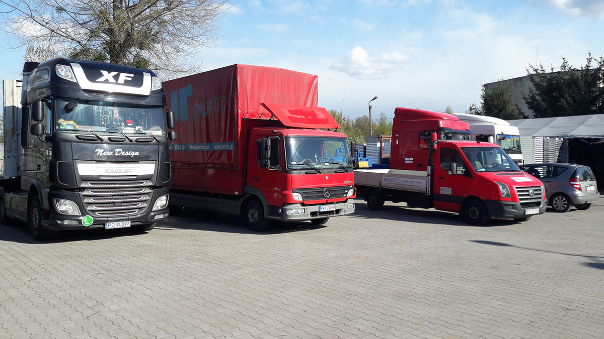 BLAU – własna flota transportowa