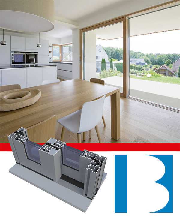 Systemy przesuwne aluminiowe ULTRAGLIDE